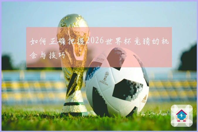 如何正确把握2026世界杯竞猜的机会与技巧